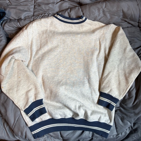 Disney White and Blue Crewneck Sweater with Celestial Design - Picture 5 of 8